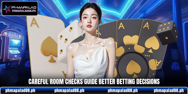 Careful room checks guide better betting decisions