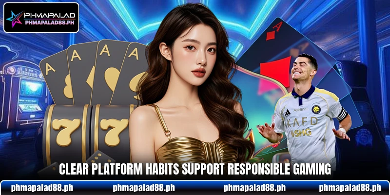 Clear platform habits support responsible gaming Clear platform habits support responsible gaming