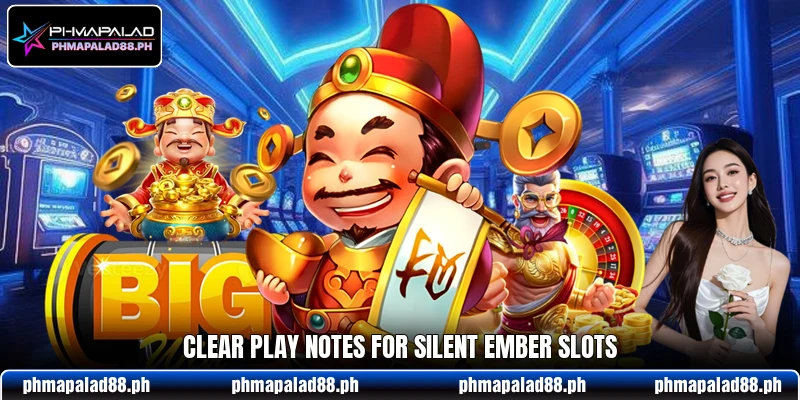 Clear play notes for Silent Ember Slots Clear play notes for Silent Ember Slots