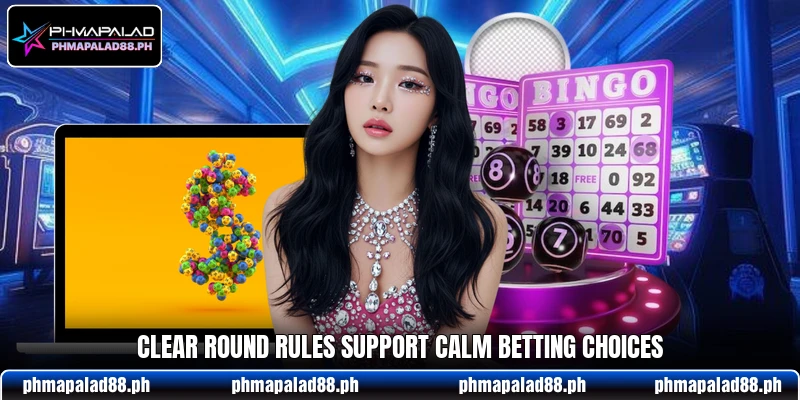 Clear round rules support calm betting choices