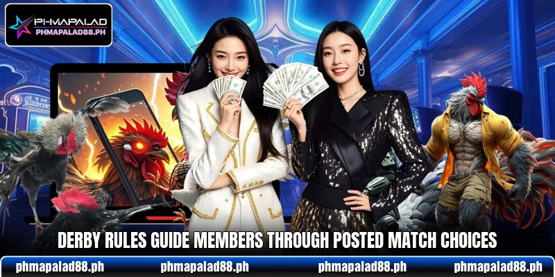 Derby rules guide members through posted match choices Derby rules guide members through posted match choices