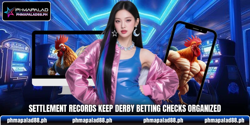 Settlement records keep derby betting checks organized Settlement records keep derby betting checks organized