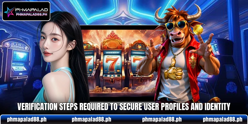 Verification steps required to secure user profiles and identity Verification steps required to secure user profiles and identity